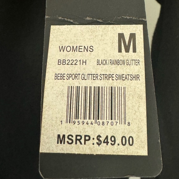 NWT BEBE SPORT Womens Sweater - Picture 4 of 7